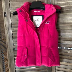 Hollister puffer vest